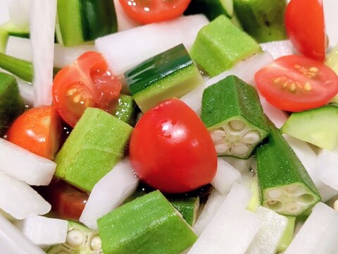 【常備菜】レンジで簡単!ピクルス【幼児OK】